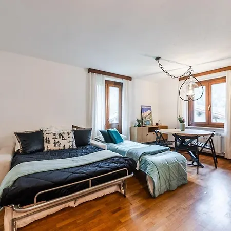 아파트 Centro Paese - 2 Passi Dalle Piste 쿠르마예